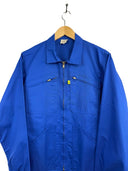 Giacca camicia francese da lavoro blu cobalto (26-624) - S