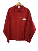 Giacca camicia francese da lavoro rossa (26-626) - L