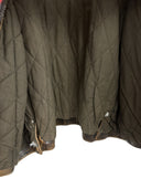 Giacca in pelle invecchiata marrone fly jacket vintage (26-627) - L/XL