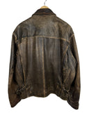 Giacca in pelle invecchiata marrone Bomb Boogie (26-628) - L