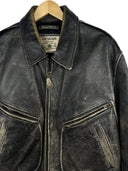 Giacca in pelle Chevignon marrone anni 90 (26-629) - XL