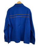Giacca camicia da lavoro blu anni 80 (26-644) - L