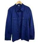Giacca camicia da lavoro blu anni 80 (26-645) - XL