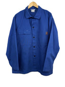 Giacca camicia da lavoro blu anni 80 (26-646) - XL