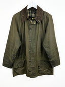 Barbour Beaufort verde C42 con spilla - M
