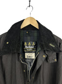 Barbour Border verde scuro C50 con spilla (26-650) - XL/XXL