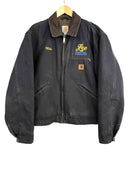 Giacca Carhartt nera grigia Detroit J97 workwear(26-662) - L