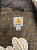 Giacca Carhartt nera grigia Detroit J97 workwear(26-662) - L