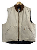 Gilet Carhartt panna e marrone (26-664) - XL