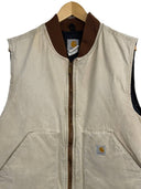 Gilet Carhartt panna e marrone (26-664) - XL