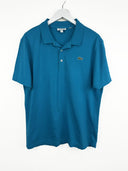 Polo Lacoste blu ottanio - L/XL