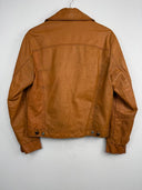 Rara Giacca in pelle Schott Rancher anni 70 tabacco (26-671) - S