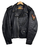 Giacca chiodo in pelle Schott Perfecto nero (26-672) - M-42