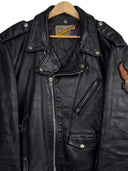 Giacca chiodo in pelle Schott Perfecto nero (26-672) - M-42
