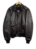 Giacca bomber Schott in pelle marrone aviator (26-675) - L/XL 48