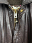 Giacca bomber Schott in pelle marrone aviator (26-675) - L/XL 48