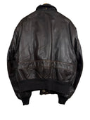 Giacca bomber Schott in pelle marrone aviator (26-676) XL 52
