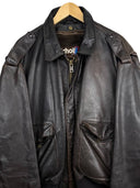 Giacca bomber Schott in pelle marrone aviator (26-676) XL 52