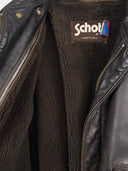 Giacca bomber Schott in pelle marrone aviator (26-676) XL 52