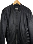 Giacca Schott in pelle nera (26-679) - M/L