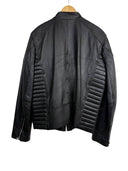 Giacca Schott in pelle nera (26-679) - M/L