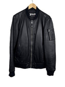 Giacca Schott in pelle nera (26-680) - L