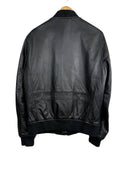 Giacca Schott in pelle nera (26-680) - L