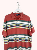 Polo Ralph Lauren corallo a righe - XL