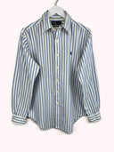 Camicia Ralph Lauren bianca blu a righe - M