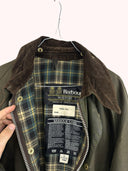 Barbour Beaufort verde 2 corone anni 80 - M/L