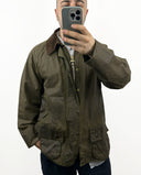 Barbour Beaufort verde 2 corone anni 80 - M/L