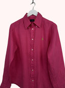 Camicia Ralph Lauren rosa in lino donna (26ca16) - L