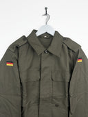 Giacca camicia verde militare tedesca originale (26ca29) - M