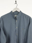 Camicia Lacoste azzurra a quadretti (26ca62) - L