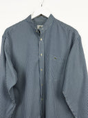 Camicia Lacoste azzurra a quadretti (26ca62) - L