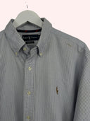 Camicia Ralph Lauren azzurra a righe (26ca90) - XL