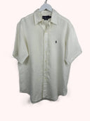 Camicia Ralph Lauren bianca in lino (26ca93) - L