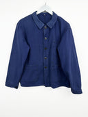 Giacca camicia blu da lavoro francese (26g235) - S