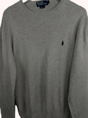 Maglione girocollo Ralph Lauren grigio chiaro (26m19) - M/L