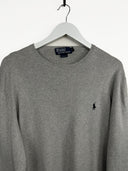 Maglione girocollo Ralph Lauren grigio chiaro (26m19) - M/L