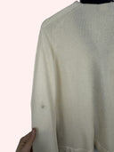 Maglione cardigan Lacoste panna donna (26m24)  - M