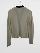 Maglione cardigan Lacoste panna donna (26m24)  - M