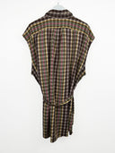 Abito Ralph Lauren marrone giallo a quadretti (26v11) - tg unica