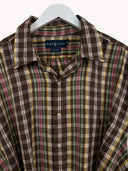 Abito Ralph Lauren marrone giallo a quadretti (26v11) - tg unica