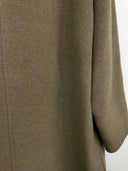 Cappotto Max Mara grigio tortora in lana cashmere oversize (26c17) - 40