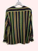 Camicia blusa Missoni a righe pura seta donna (26ca02) - XL