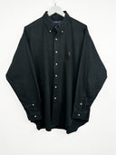 Camicia Ralph Lauren nera 90s (26ca08) - XL/L