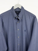 Camicia Ralph Lauren blu a quadretti (26ca105) - XL