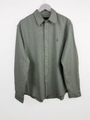 Camicia Ralph Lauren verde a righe (26ca10) - XXL/XL