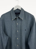 Camicia Ralph Lauren azzurra  (26ca110) - XL